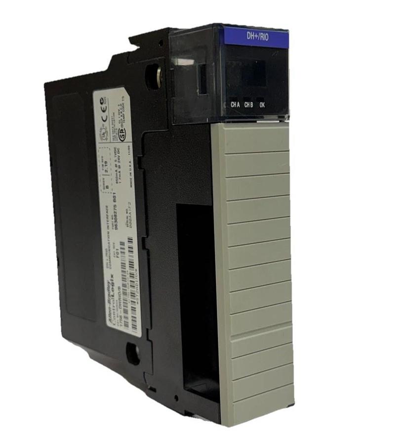 Used ALLEN BRADLEY 1756-DHRIO /B ControlLogix DH+/RIO COMMUNICATION MODULE 1756DHRIO