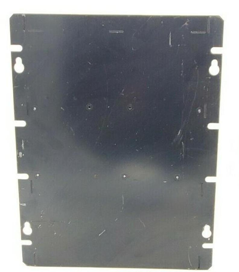 Used SQUARE D SYMAX 8030 RRK-100 SER. 03 5-SLOT REG. RACK CHASSIS ASSEMBLY 8030RRK100