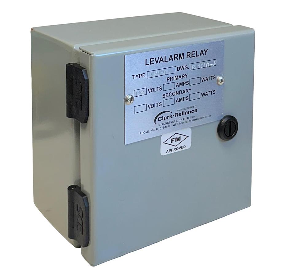 Used CLARK RELIANCE RR140L / RL1010-A LEVALARM RELAY 120V NSMP