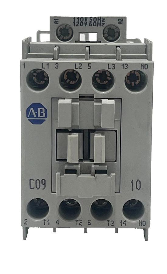 ALLEN BRADLEY 100-C09*10 SER A IEC CONTACTOR 3-POLE 9A, 110/120V 100-C09D10 NSNP 662072608203