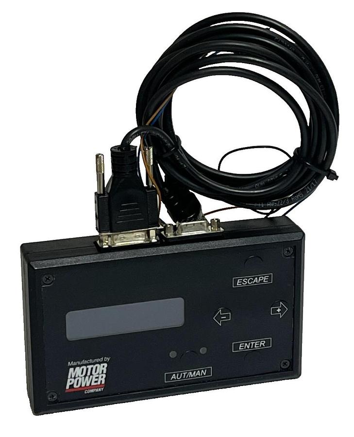 Used Motor Power Company DECAMPC Control Panel – LCD HMI with Aut/Man, Enter, Esc