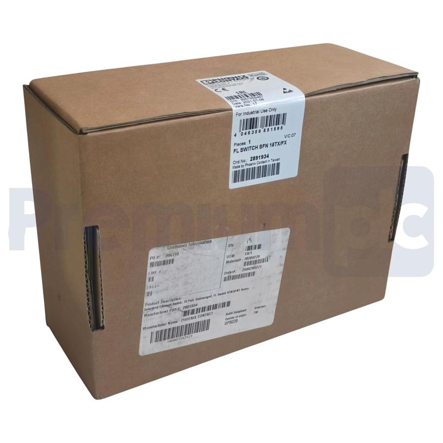 Phoenix Contact 2891934 FL SWITCH SFN 15TX/FX Industrial Ethernet Switch NSMP