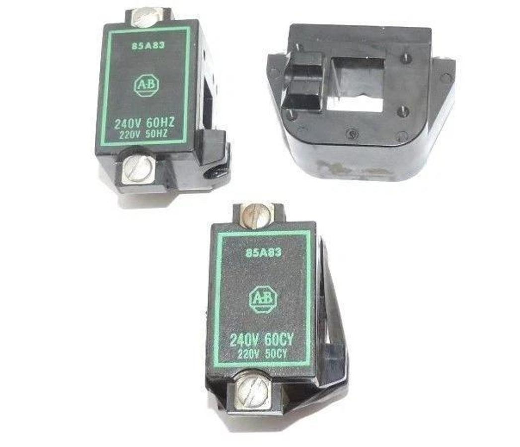 Used LOT OF 3 ALLEN BRADLEY 85A83 COILS 240V 60CY, 220V 50CY