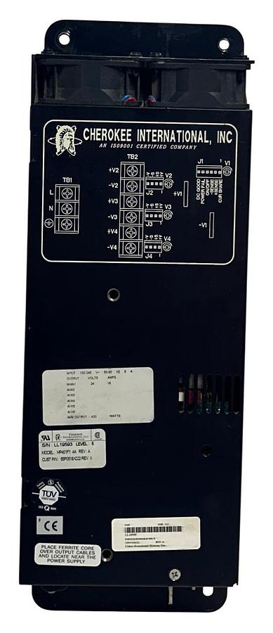 Used CHEROKEE INTERNATIONAL MP401F1-4A / 55P0518X022 SYSTEM POWER SUPPLY Rev. A USNP