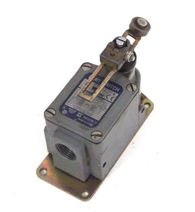 Used SQUARE D 9007-FTUB1 LIMIT SWITCH SER D 12AMP, 600VAC, 9007FTUB1