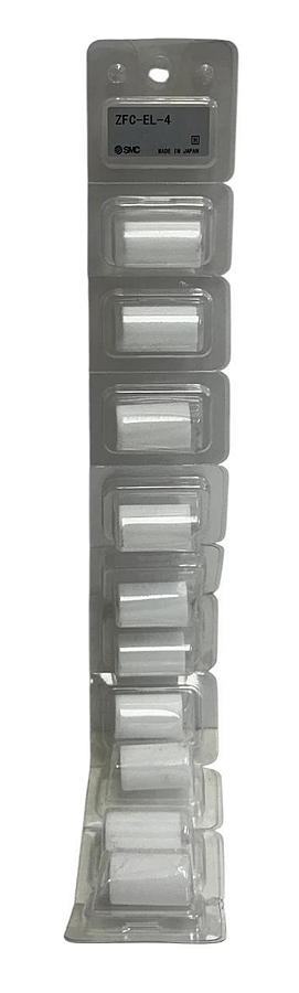 Used 10 SMC ZFC-EL-4 / ZFCEL4 PNEUMATIC ZFC FILTER ELEMENTS (10 PACK) NSMP