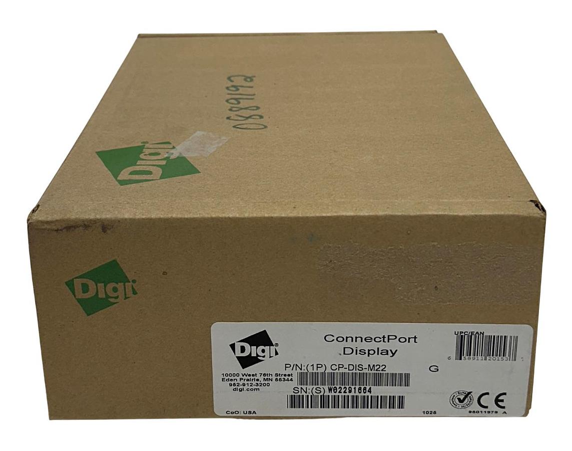 Used DIGI CP-DIS-M22 / CPDISM22 ConnectPort DISPLAY 2-USB 2-SERIAL 1-VGA NSMP
