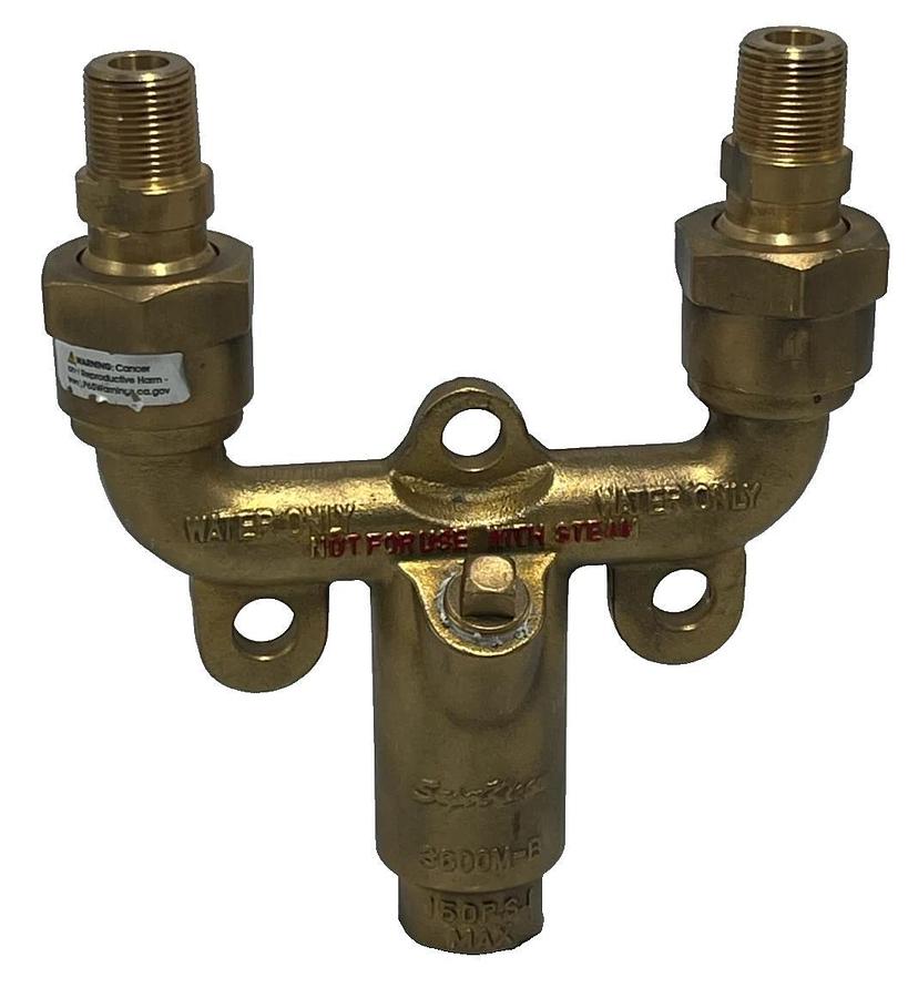 SuperKlean 3600BM-B Hot & Cold Water Mixing Unit | Brass Mixer Body Only