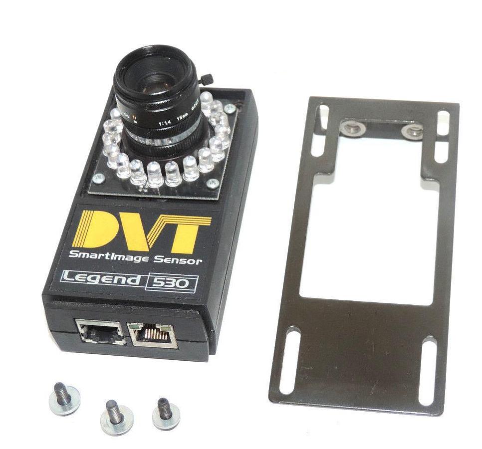 Used DVT 530MR SMARTIMAGE SENSOR LEGEND 530 SERIAL# 53002090. DVT530MR