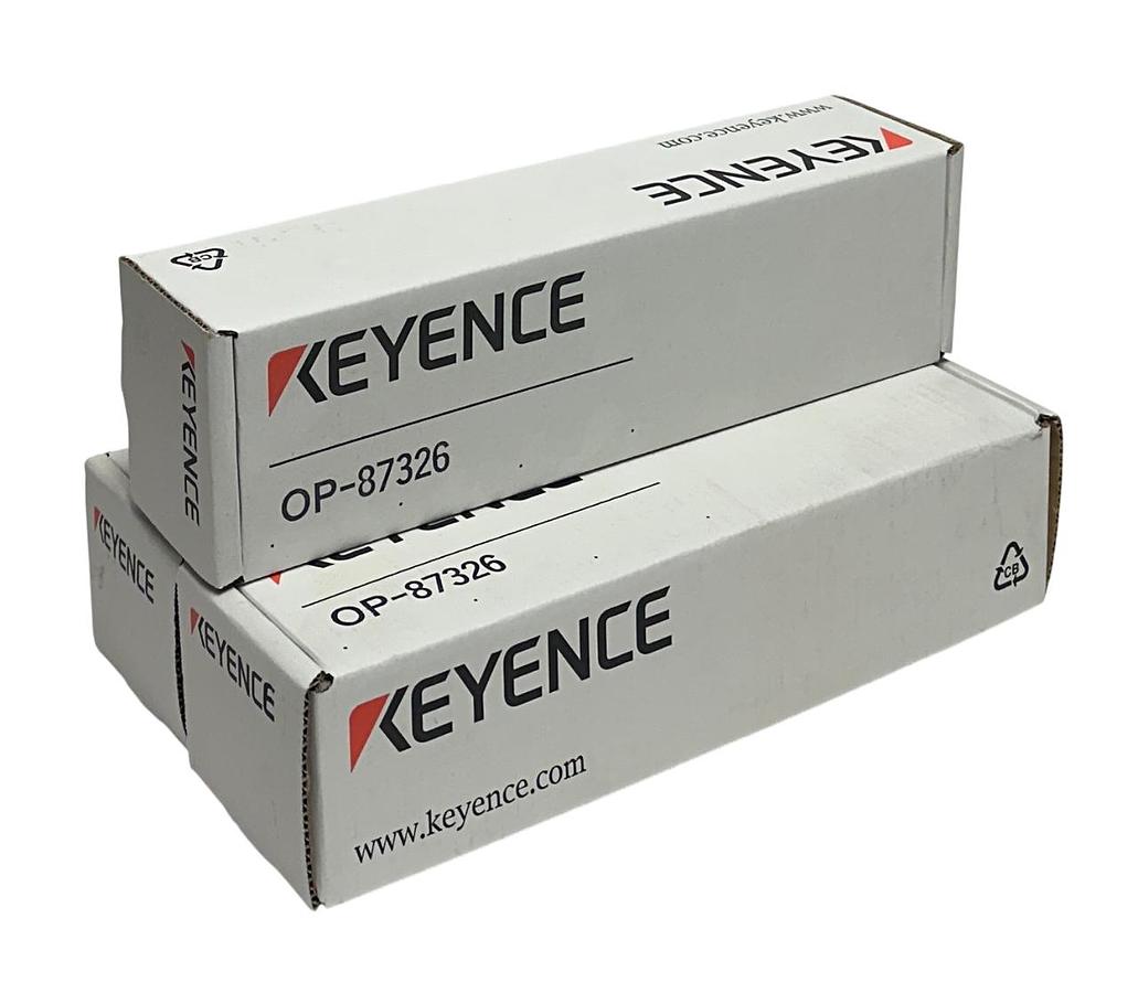Used 3 KEYENCE OP-87326 / OP87326 DIFFUSION PLATES FOR LINE LIGHTING OEM NSMP