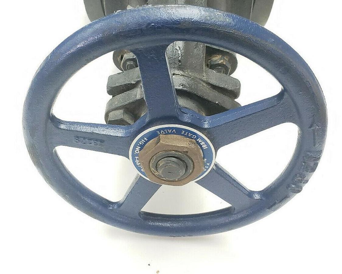 Used NIBCO F-667-0 IBBM 3" GATE VALVE 250 SWP 500 WOG 40155 F6670