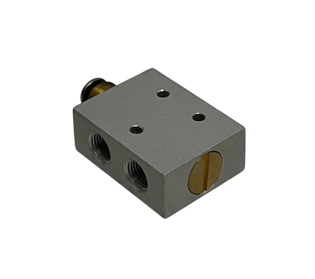 HUMPHREY 41P OEM TAC VALVE 4-WAY PUSH BUTTON VALVE MINI ALUMINUM NSMP