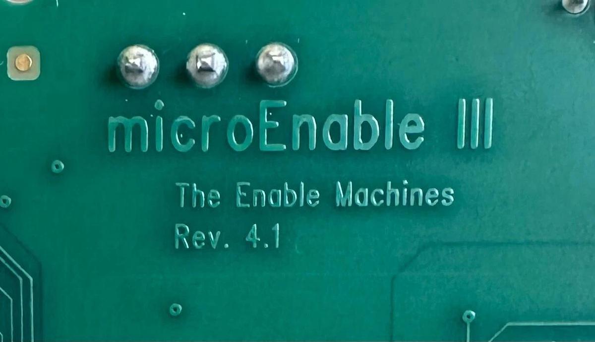 NEW SILICON SOFTWARE microEnable III-XXL / IIIXXL 2-PORT FRAME GRABBER Rev. 4.1