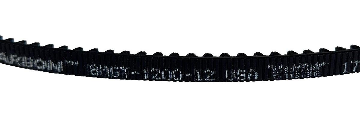 Used GATES 8MGT-1200-12 / 8MGT120012 GT CARBON POLY CHAIN BELT 8mm PITCH 12mm W NSNP