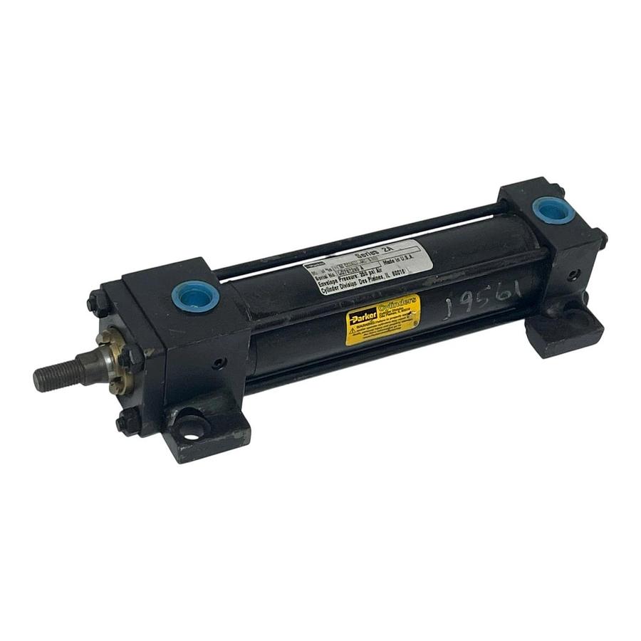 Parker 01.50 CC24LU14AC 5.000 Series 2A Pneumatic Cylinder 1.5" Bore 5" Stroke