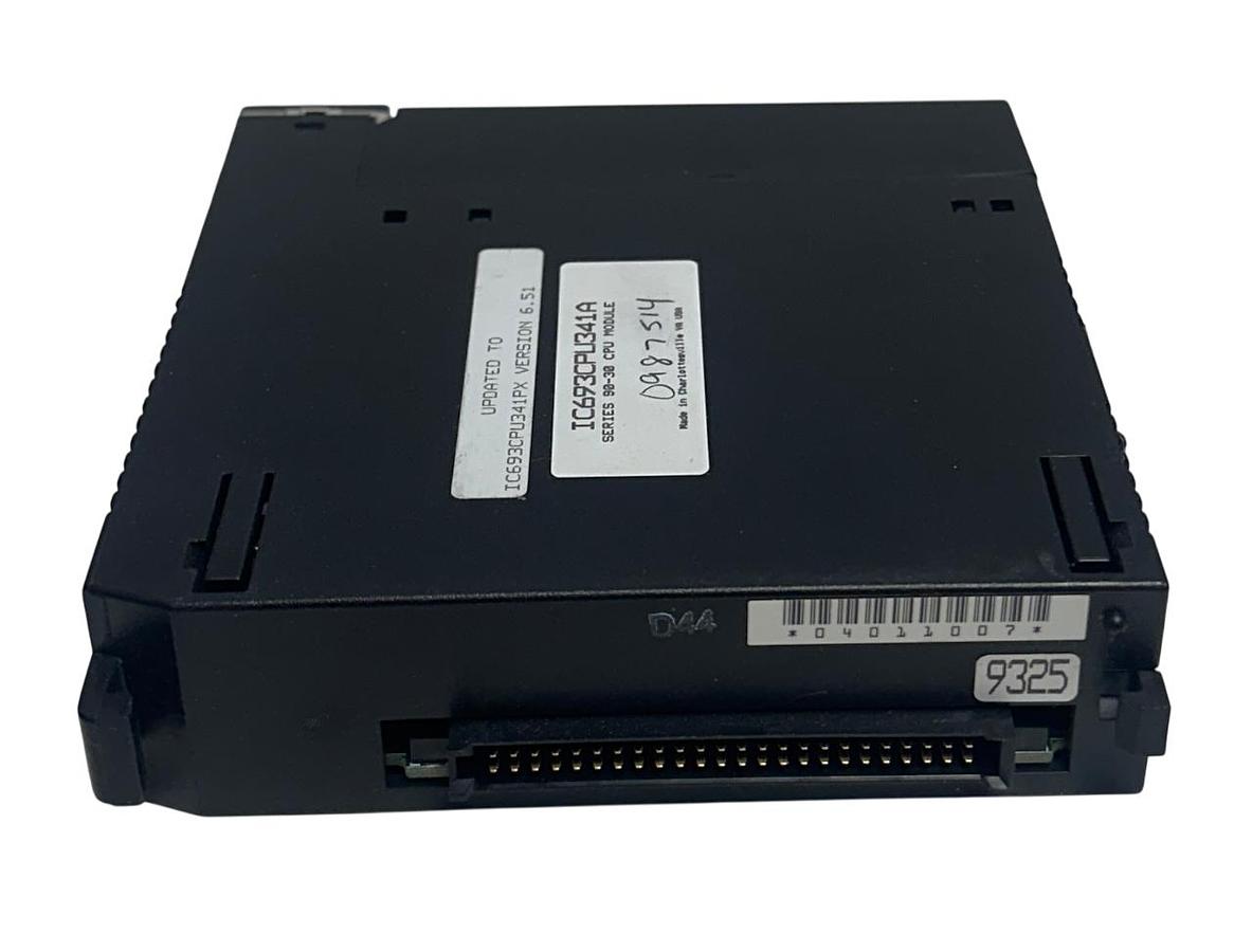 Used GE FANUC IC693CPU341A SERIES 90-30 CPU MODULE UPDATED TO IC693CPU341PX REPAIRED