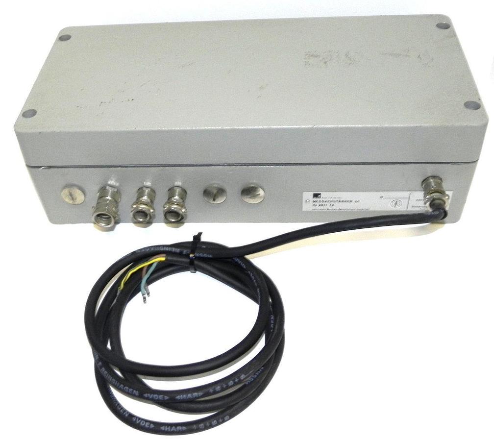 Used HBM MESSVERSTARKER IG 2611 TA CONTROLLER IG2611TA 220V/50-60HZ