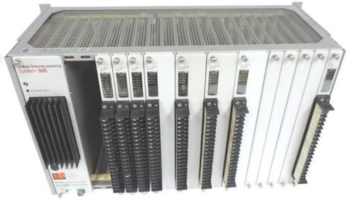 Used SIEMENS 505-6516 SLOT RACK 505-6660 POWER SUPPLY 505-4232 , 505-4816 , 505-4908