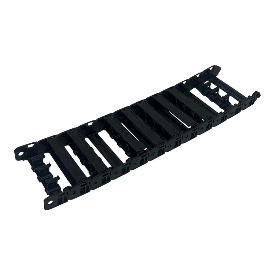 Used Murrplastik MP 3006 Cable Drag Chain Track 12 Modular Side Sections
