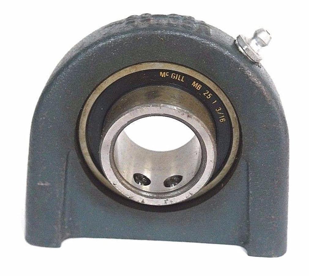 Used NEW MCGILL MB 25 1 3/16 MOUNTED BALL BEARING NYLA-K TBC-06 3797901