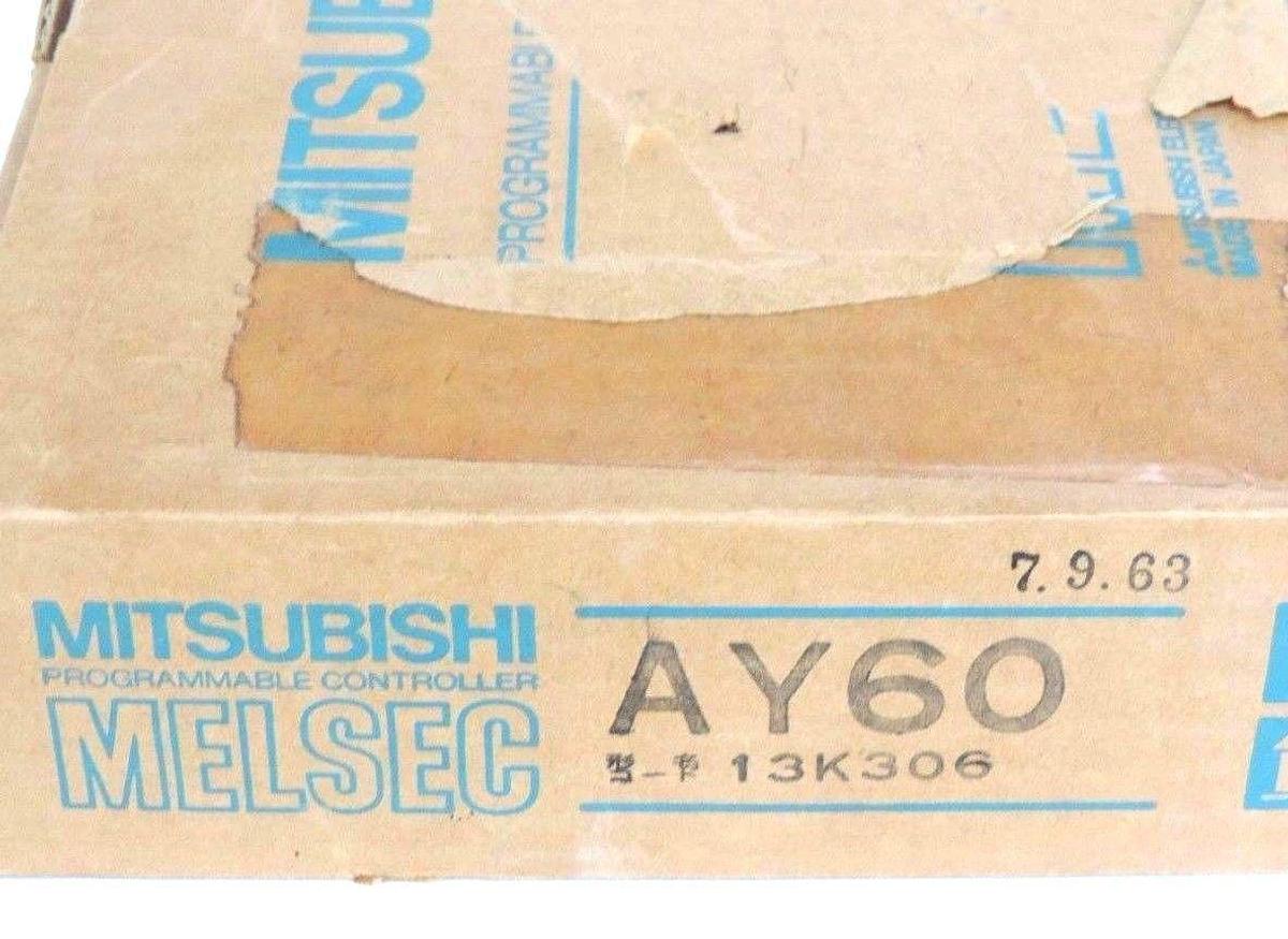 Used NIB MITSUBISHI MELSEC AY60 16 POINT PROGRAMMABLE CONTROLLER