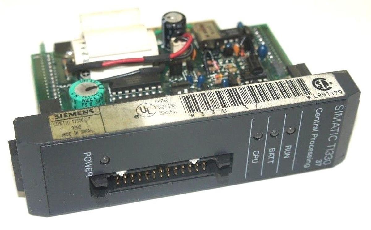 Used SIEMENS 330-37 CPU MODULE 33037