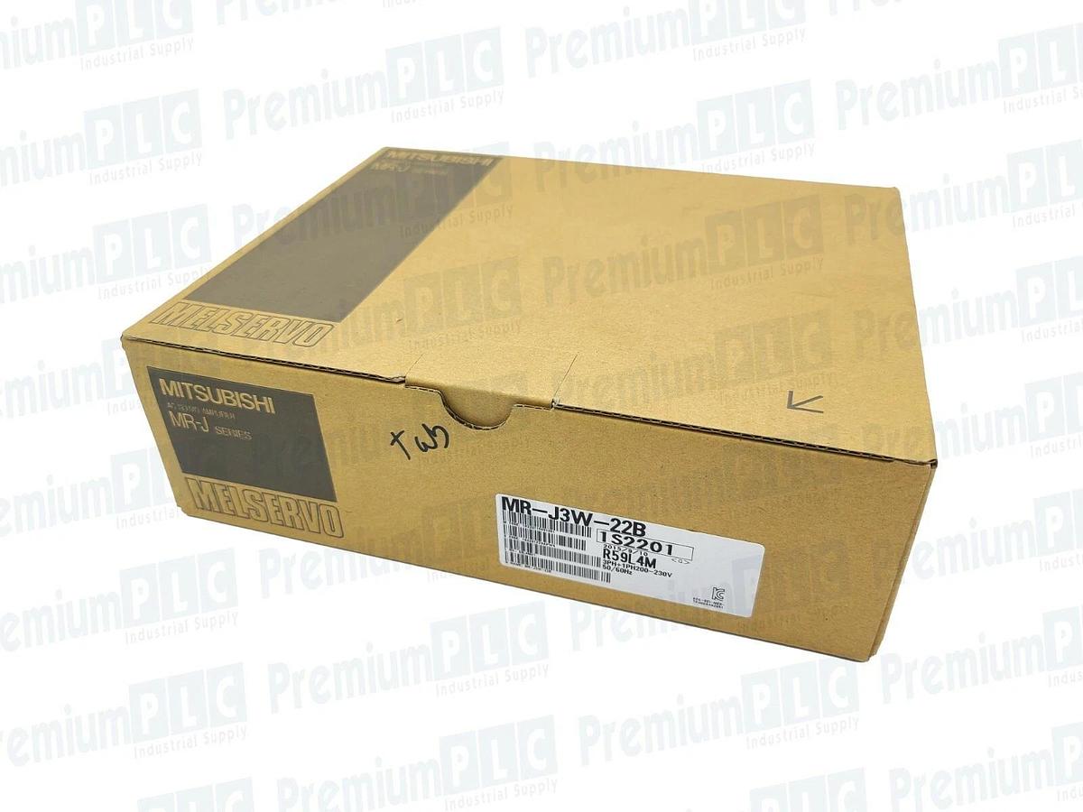 Used NEW MITSUBISHI MR-J3W-22B SERVO AMPLIFIER MRJ3W22B 3PH+1PH 200-230V 50/60HZ