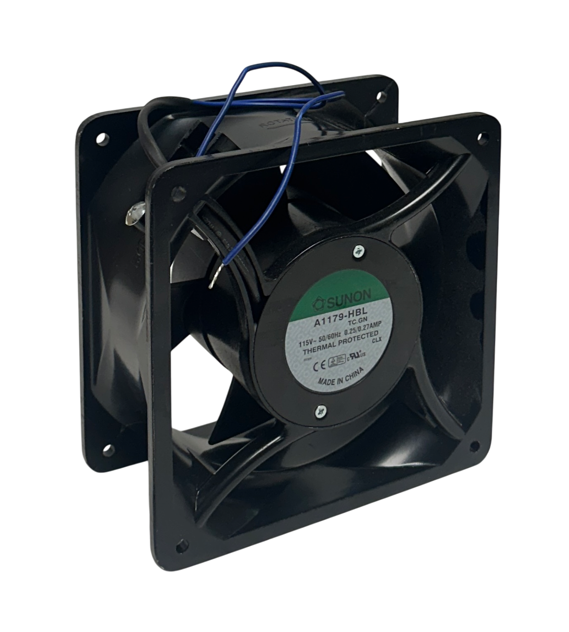 Used SUNON A1179-HBL / A1179-HBL.TC.GN / A1179HBL AXIAL FAN 115V 50/60Hz SQUARE NSMP