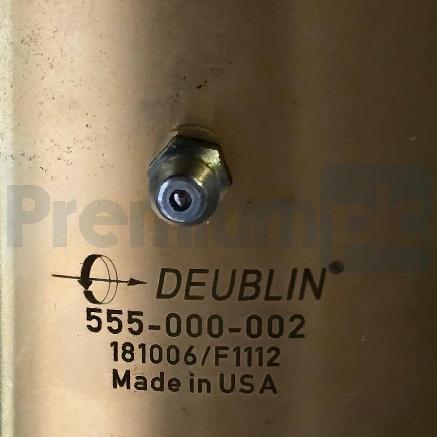 Deublin 555-000-002 | 555000002 Brass Rotary Union 1-1/2" NPT LH Thread NSMP