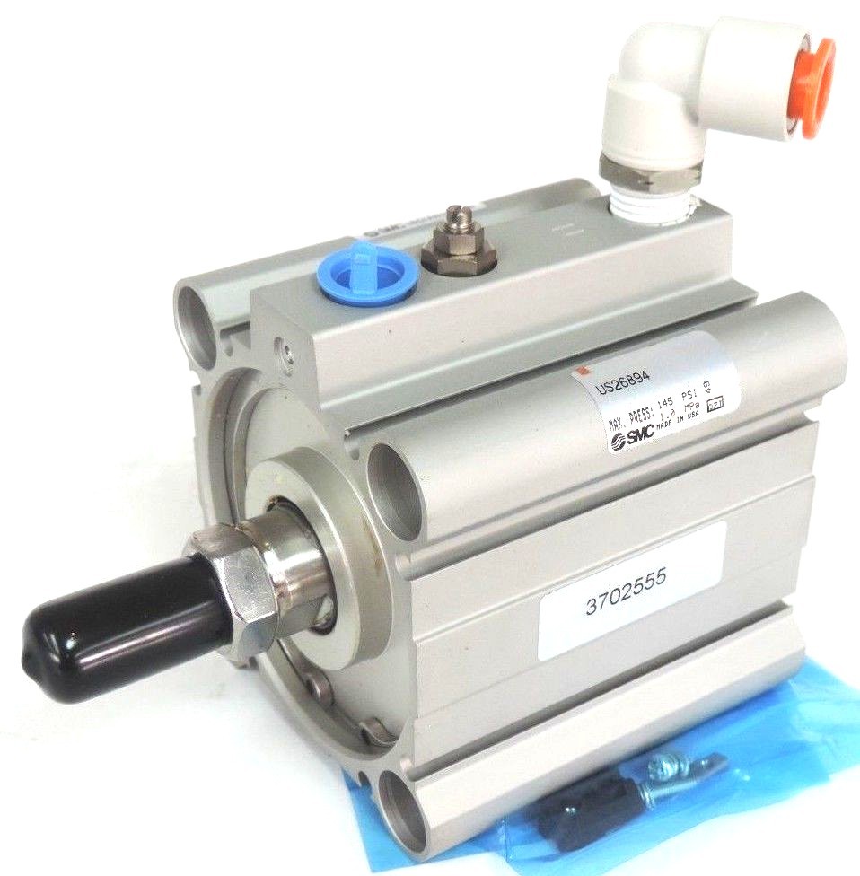 Used NEW SMC US26894 AIR CYLINDER MAX PRESS: 145 PSI