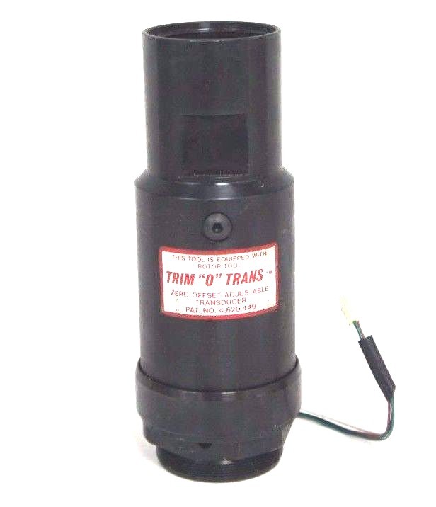 Used TRIM "O" TRANS ZERO OFFSET ADJUSTABLE TRANSDUCER TRIM O TRANS