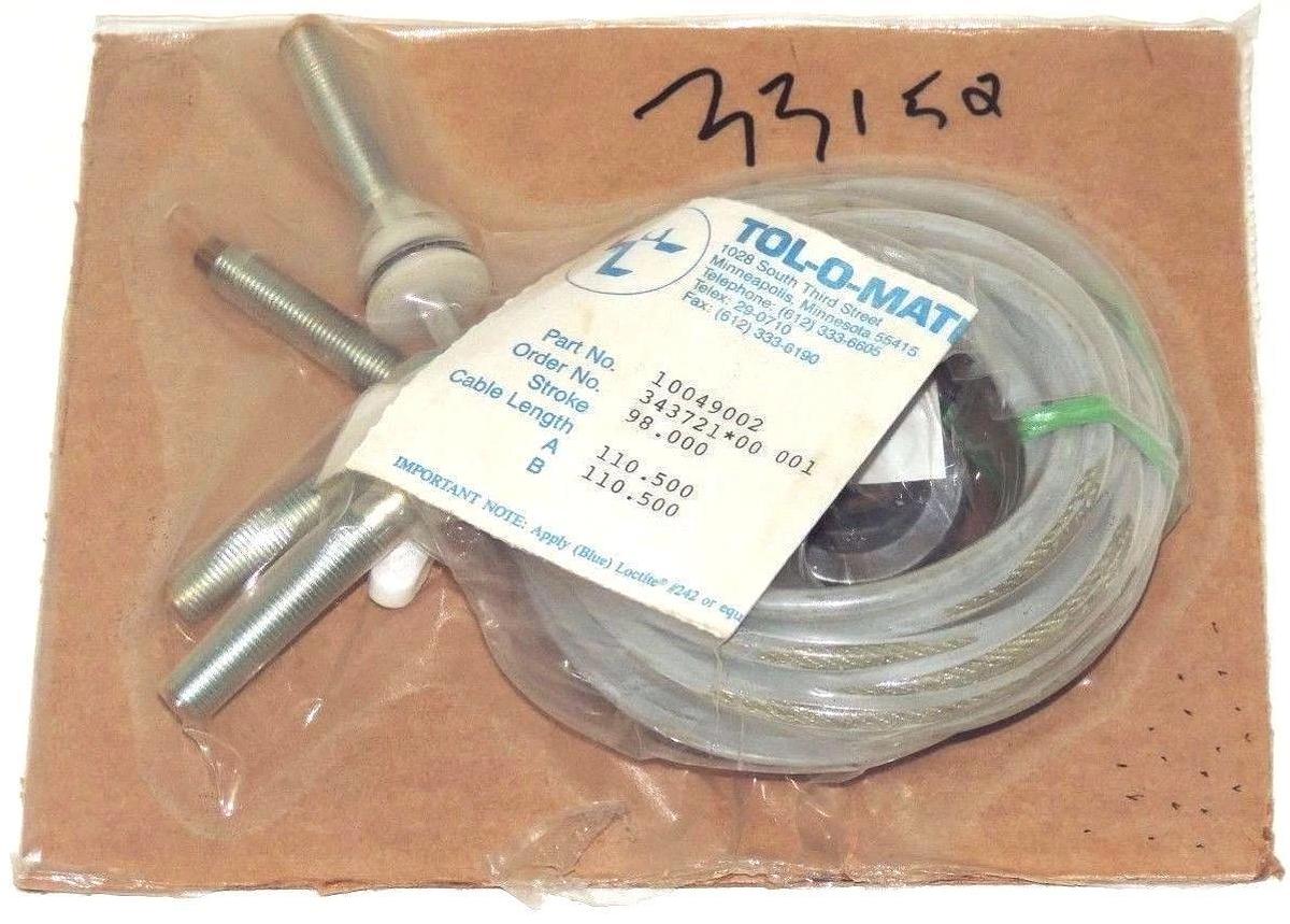 NEW TOL-O-MATIC 10049002 SK98 CYLINDER REPAIR KIT 10049002#14777 10049225