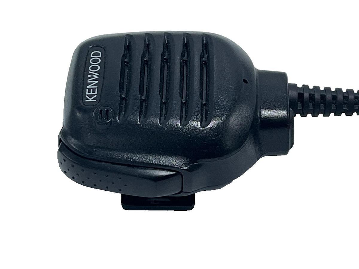 Used Kenwood KMC-45D Heavy Duty Speaker Microphone 2-Pin  IP54/55 MIL-SPEC 2.5mm jack