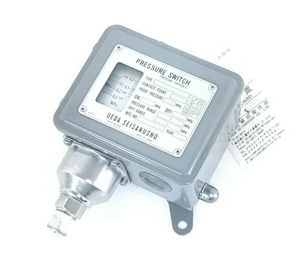 Used NEW UEDA SEISAKUSHO P5S-3-3T PRESSURE SWITCH P5S33T