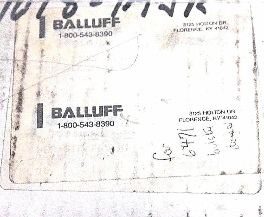 Used NIB BALLUFF BES-516-705-U1.1 PROXIMITY SWITCH CONTROLLER 120VAC, 24VDC