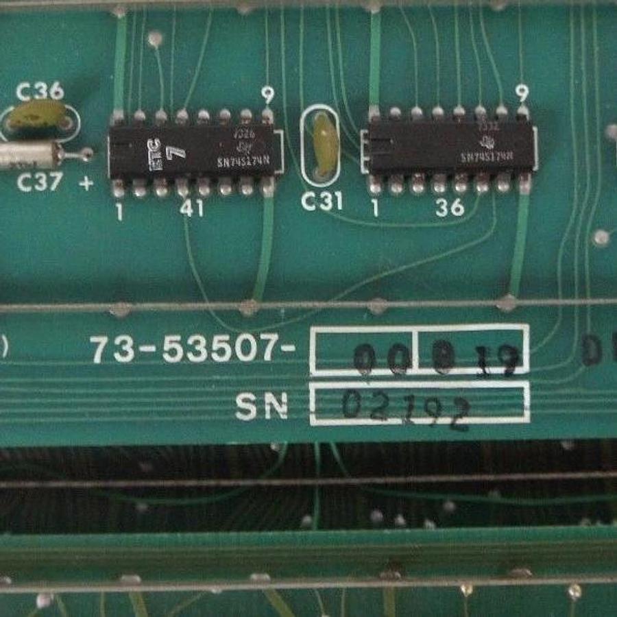 Refurbished COMPUTER AUTOMATION 73-53506-00D-37 BOARD W/ 73-53505-55-G8, 73-53507-00B-19