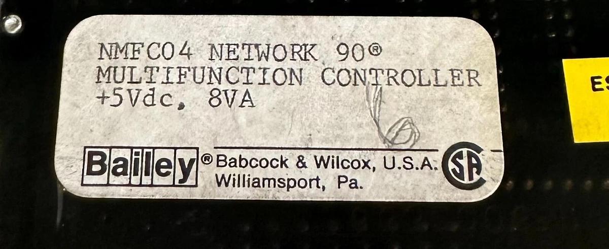 Used BAILEY NMFC-04 / NMFC04 MULTI-FUNCTION CONTROLLER 6637133A1 6637132J1 189297 8VA