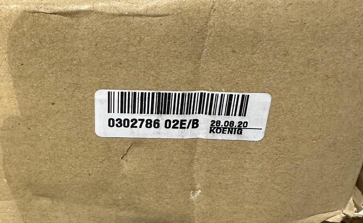NEW KOENIG 0302786 02E/B BLOCK 0302786B02E