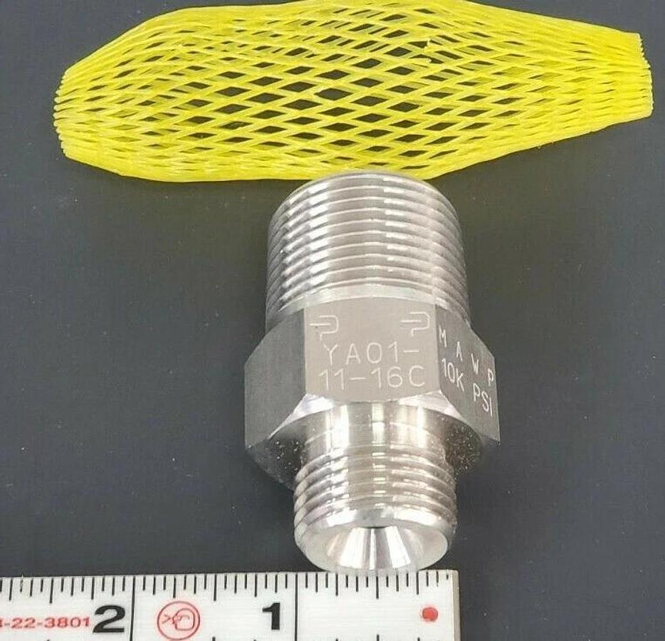 NEW PARKER YA01-11-16C 1" UNFX1" NPT MALE YA011116C