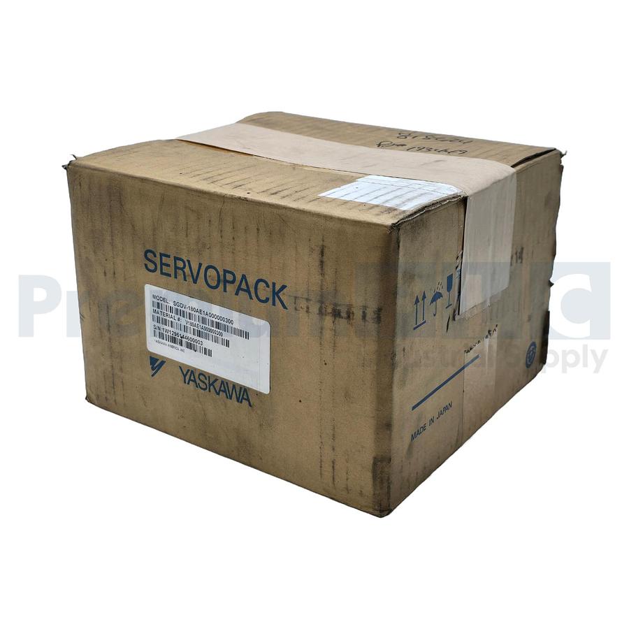 Used YASKAWA SGDV-180AE1A000000300 SigmaLogic SERVO AMPLIFIER 2KW 200V w/MP2600 NSMP