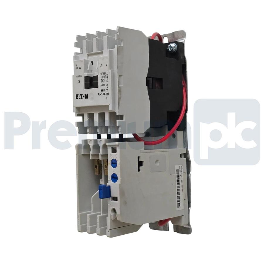 Eaton AN16AN0AC NEMA Size 00 Starter Freedom Series 9A 600V 3-P 120V-Coil NSNP