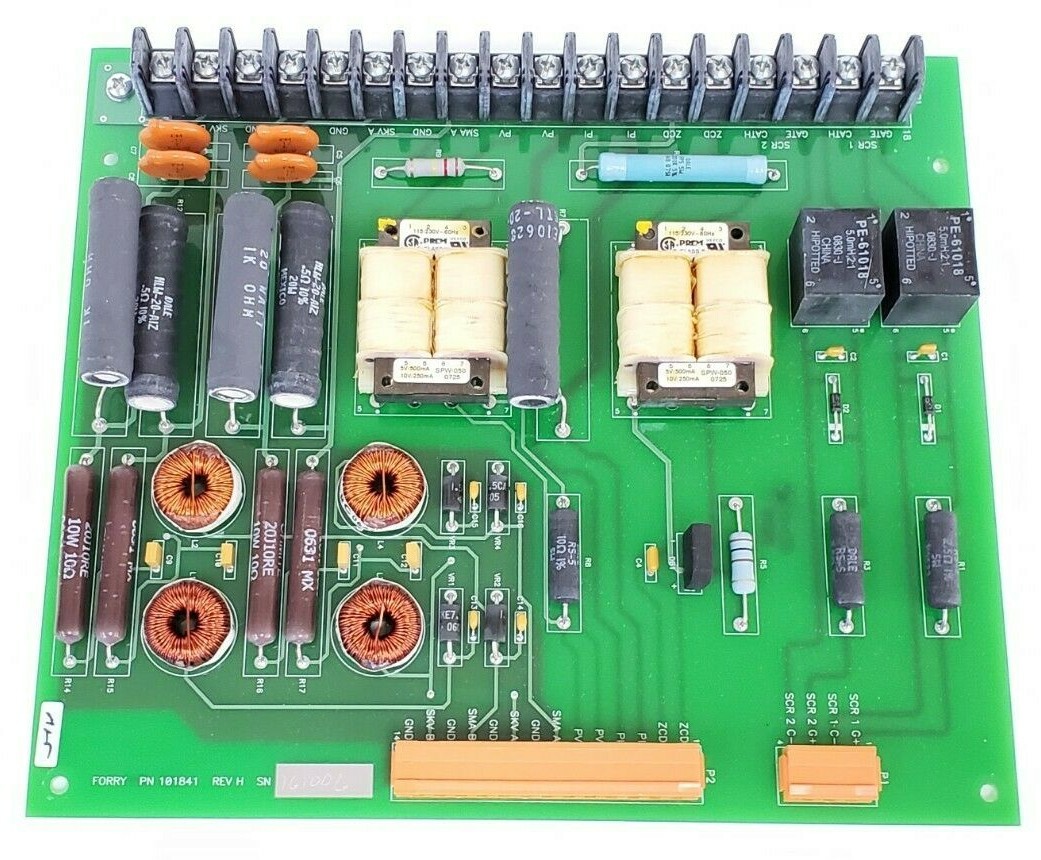 Used FORRY 101841 CIRCUIT BOARD REV. H