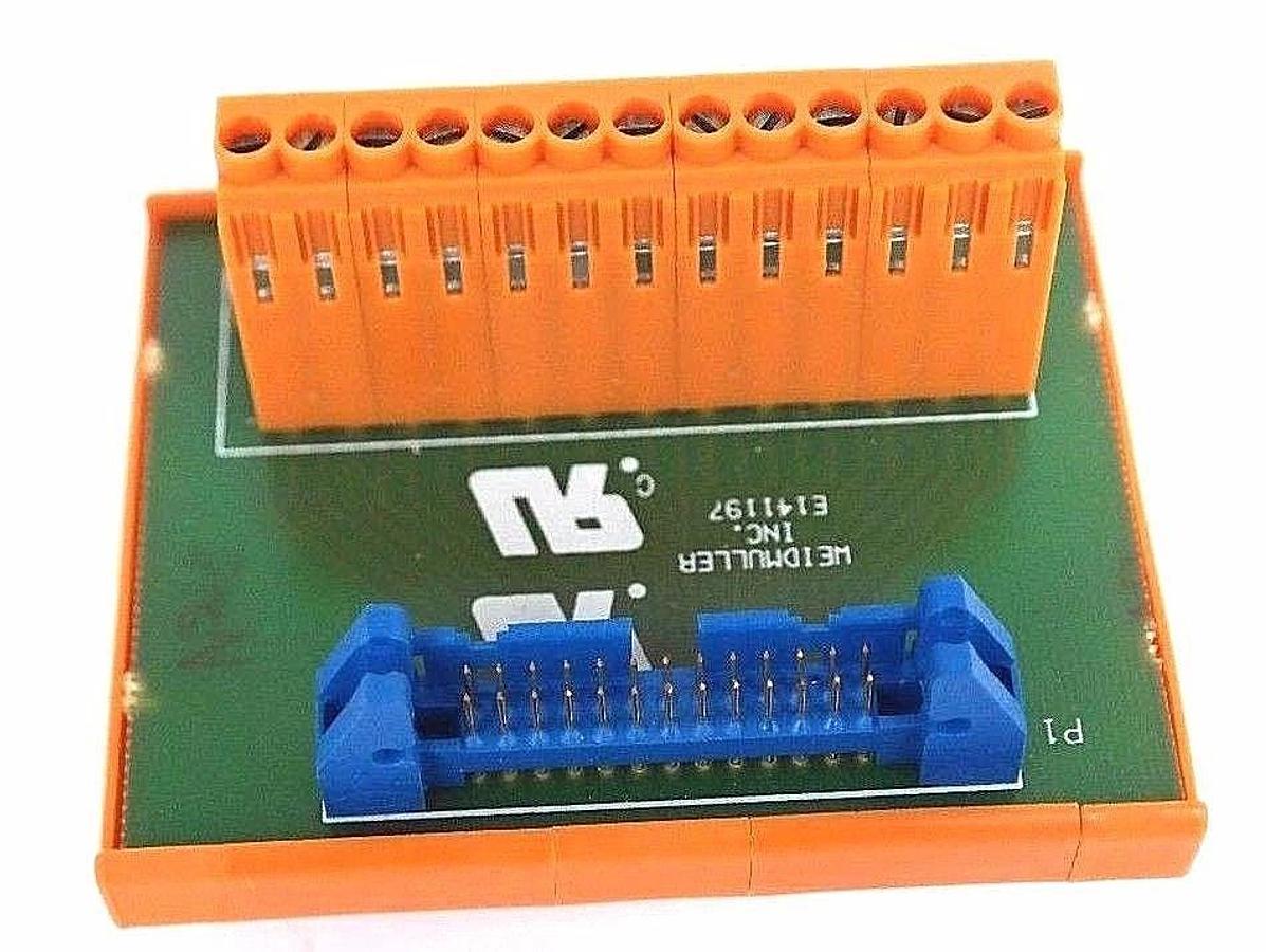 Used NIB WEIDMULLER RI-26 INTERFACE MODULE RI26, E14197, 915915
