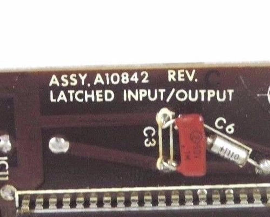 Used AVTRON A10842 LATCHED INPUT/OUTPUT MODULE REV C