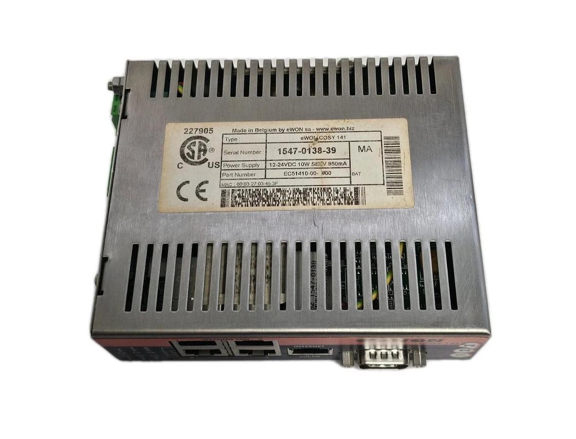 Used HMS eWON Cosy 141 | EC51410-00-#00 Industrial VPN Router ENet EC51410_00MA USED
