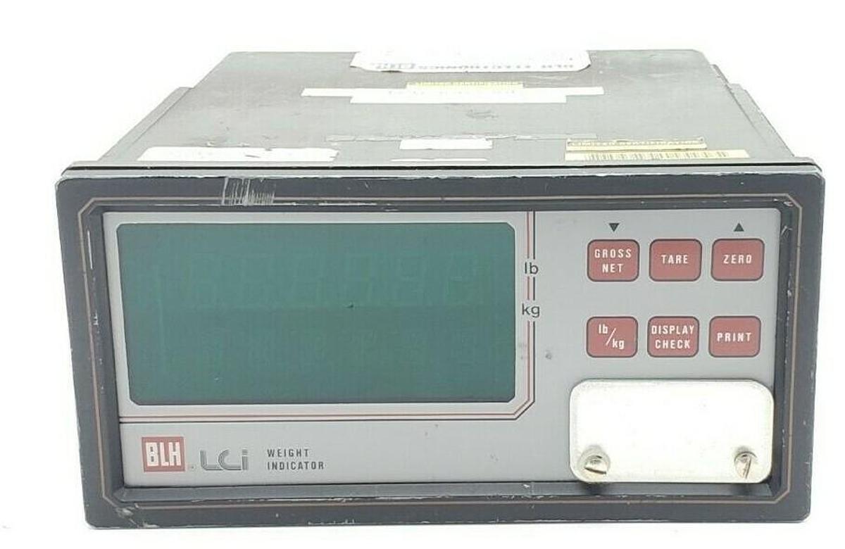 Used BLH ELECTRONICS 462954 LCI WEIGHT INDICATOR 891674 (FOR USE WITH E18688)