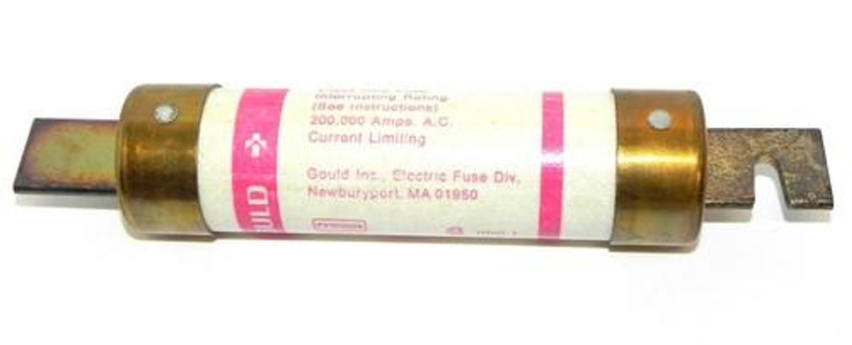 Used NIB GOULD SHAWMUT TRI-ONIC TRS125R DUAL ELEMENT TIME DELAY FUSE 125AMPS