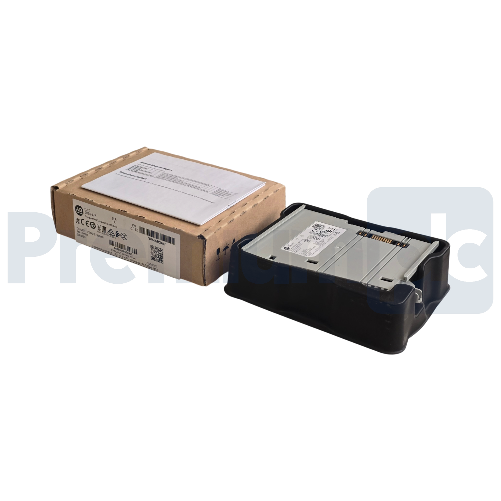 Used Opened Pre-Owned Allen Bradley 5069-IF8 /A Compact 5000 8-Ch Analog Input Module