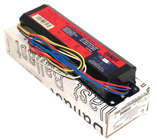 Used LOT OF 3 NEW DAMAR 240-277-SLH-TCP RAPID START BALLAST NO. 593B 240-277SLHTCP