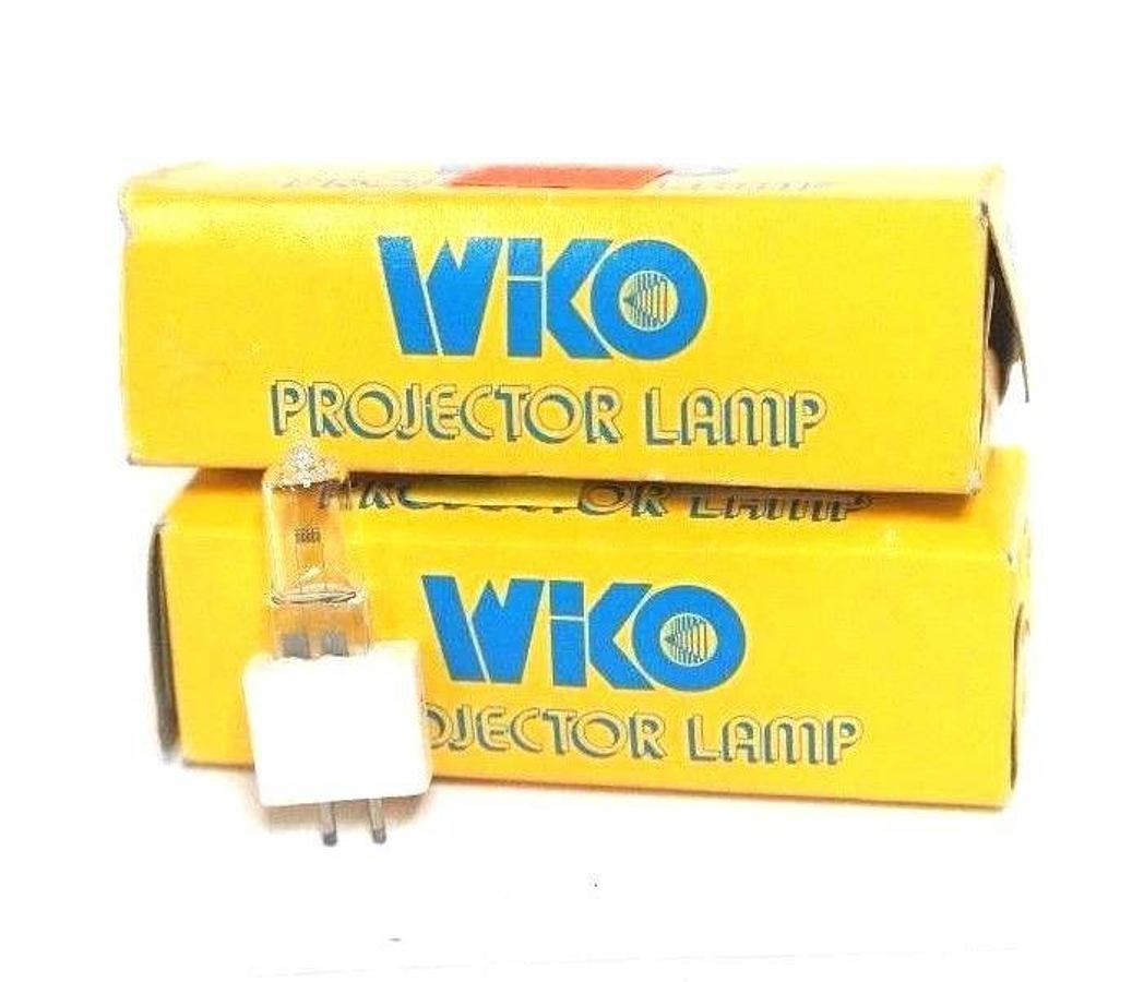 Used LOT OF 2 NIB WIKO FHR PROJECTOR LAMPS 12V-50W